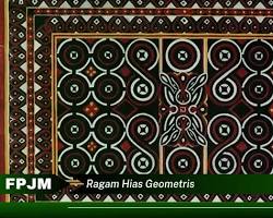 Gambar Contoh ragam hias geometris pada batik, tenun, ukiran, dan keramik