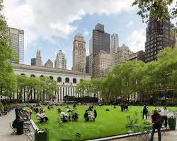 Image of Bryant Park in Midtown South NYC