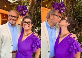 Sandra Annemberg posta foto romântica com o marido, Ernesto Paglia