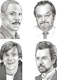 Celebrity Hedcuts by Randy Glass - 789a-illustration