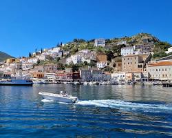 Imagen de la isla de Hydra, Grecia