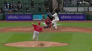 Miguel Vargas homers (6) on a fly ball to left field.