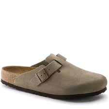 Boston Soft Footbed Suede Taupe (Women) – Village Shoes Fresno