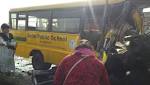 Five Students Killed School Bus-Truck