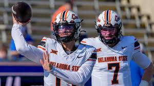 Oklahoma State QB Garret Rangel replaces Alan Bowman in second half vs. No. 
12 Utah