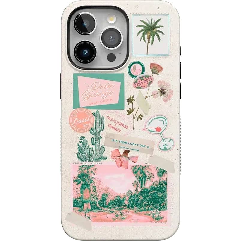 Casely iPhone 15 Pro Max Compatible with MagSafe Vintage Vacay