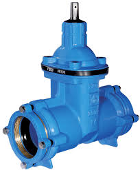 Gate valves racigrip socket ends pe/pvc pipes