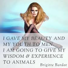 Quotes: Brigitte Bardot on youth and experience Love her except ... via Relatably.com