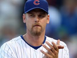 kerry-wood-cubs. According to a eery story via NESN, former MLB pitcher Kerry Woods, found a dead body while going for a swim on Monday morning. - kerry-wood-cubs