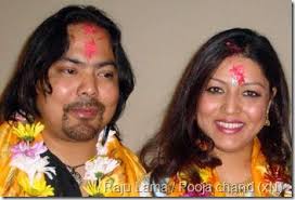 Suraj is told to be not that happy of Pooja still using his surname &#39;Chand&#39; even after marrying a &#39;Lama&#39;. raju_lama_poojachand - raju_lama_poojachand