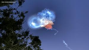 A headline asks about a strange cloud in the sky