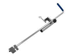 The spinning rod holder and the echo sounder sensor holder ...