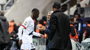 Ousmane Dembele having treatment for muscle strain, Paris St-Germain reveal