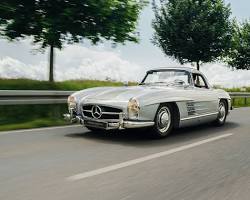 Image of MercedesBenz SL classic car