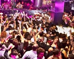 Image of crowded, upscale NYC club