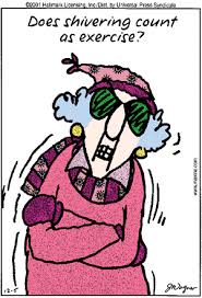 Image result for picture of a woman shivering