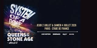 system of a down stade de france