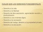 Cuales son derechos fundamentales