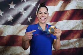 Kelsey Plum Gave Her Olympic Gold Medal to Her Mom: 'She’d Keep It a Lot 
Safer Than I Would' (Exclusive)