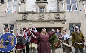 Dingwall witnesses Viking invasion day after visit of the King — Ross-shire Journal
