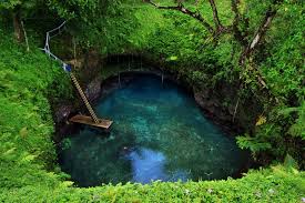 To Sua Ocean Trench,kolam renang alam terindah di Samoa ...