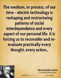 Marshall McLuhan Quotes. QuotesGram via Relatably.com