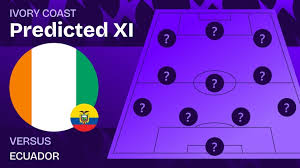 Ivory Coast vs Ecuador team news and possible lineups