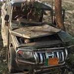 Bihar accident: Police vehicle that
