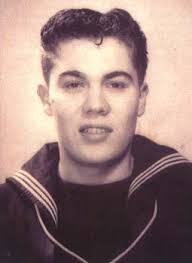 Frank Michon, Métis from Fort William Reserve, Ontario in the navy, army and air force (1961-1971). Pictured here in his Royal Canadian Navy uniform. - chap6-3a