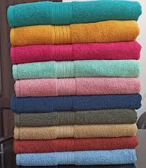 Multicolor Cotton Bath Towel, 30x60 inch (75x150 cm), 550 GSM at ₹ 215/piece in Panipat