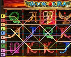 modern video slot machine with multiple paylines