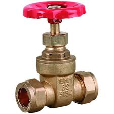 Primaflow Brass Fullway Compression Gate Valve - 15mm ...