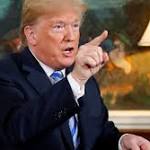Donald Trump rails against California
