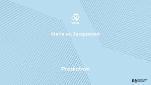 Maria vs. Jacquemot Prediction at the Open Capfinances Rouen Metropole - Wednesday, April 15