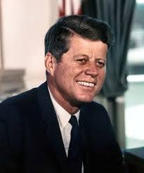 Born on May 29, 1917 to a wealthy Massachusetts family, John Kennedy attended prestigious schools and ... - John_F._Kennedy,_White_House_color_photo_portrait_big