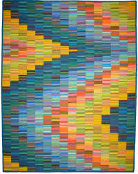 Résultat de recherche d'images pour "shimmering strata quilt pattern"