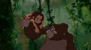 Tarzan: Young Tarzan and Kala | Tarzan | Pinterest | Tarzan via Relatably.com