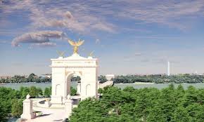 Federal Panel Backs Design Concept for 250-Foot National Arch in Washington