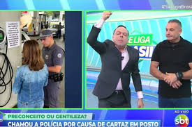SBT toma atitude após apresentador exibir foto feita por IA em jornal