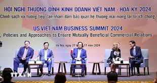 Thủ tướng dự Hội nghị Thượng đỉnh Kinh doanh Việt Nam-Hoa Kỳ năm 2024