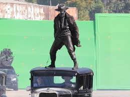 Nic Cage's 'Spider-Man Noir' Costume Seen for First Time on Set