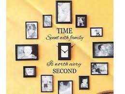 Time Spent with Family Wall Art Decal Quote Words Lettering Decor ... via Relatably.com