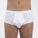 Slip blanc kangourou