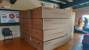 UWW Donates Mats to Mauritius for Regional Development Project