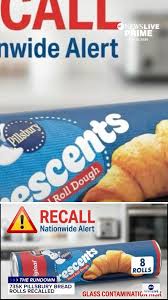 Video FDA recalls more than 735,000 packages of Pillsbury bread rolls