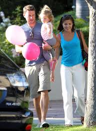 Photo of Scott Foley  & his  Daughter  Marley Addison Foley