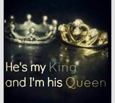 He&#39;s my king and I&#39;m his queen | ❤️quoted | Pinterest | Queens ... via Relatably.com