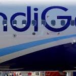 Indigo planes come close, mid-air