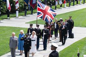 Union Jack Flag Flown Upside Down During King Charles and Queen Camilla's Visit to Arlington Cemetery