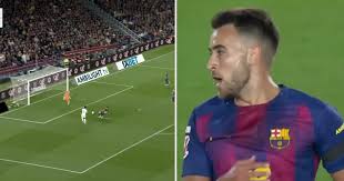 Una entrada decisiva de Eric Garcia evita un gol cantado en El Clásico